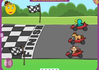 Level 20 of 20: The monkey overtook the horse, but finished behind the duck. Who won?