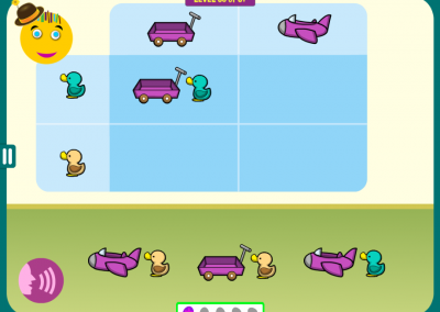 Level 35: Combine the two shapes: the duck goes on the right.