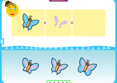Level 12 of 50: Notice the shape of the butterfly's wings.